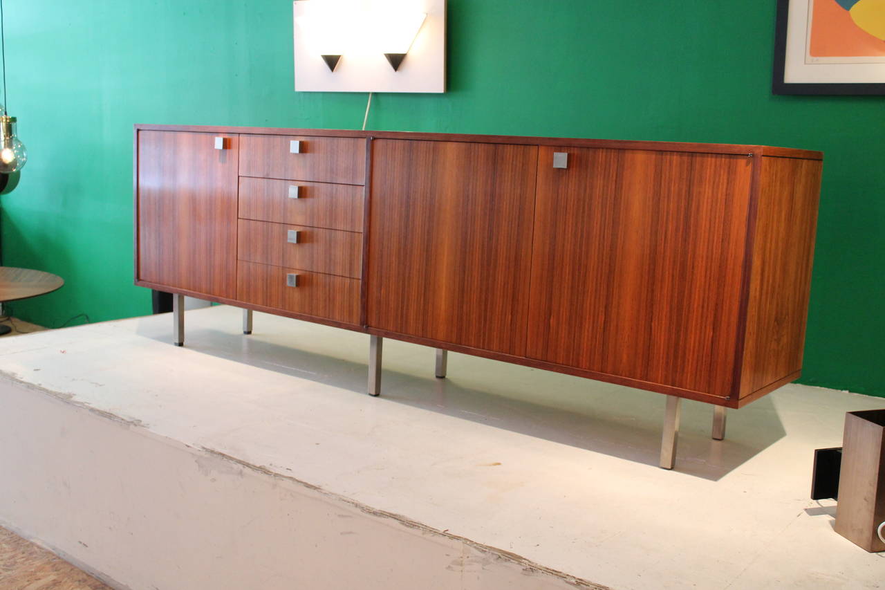 Rosewood Sideboard Designed by Alfred Hendrickx by Belform, 1968 3