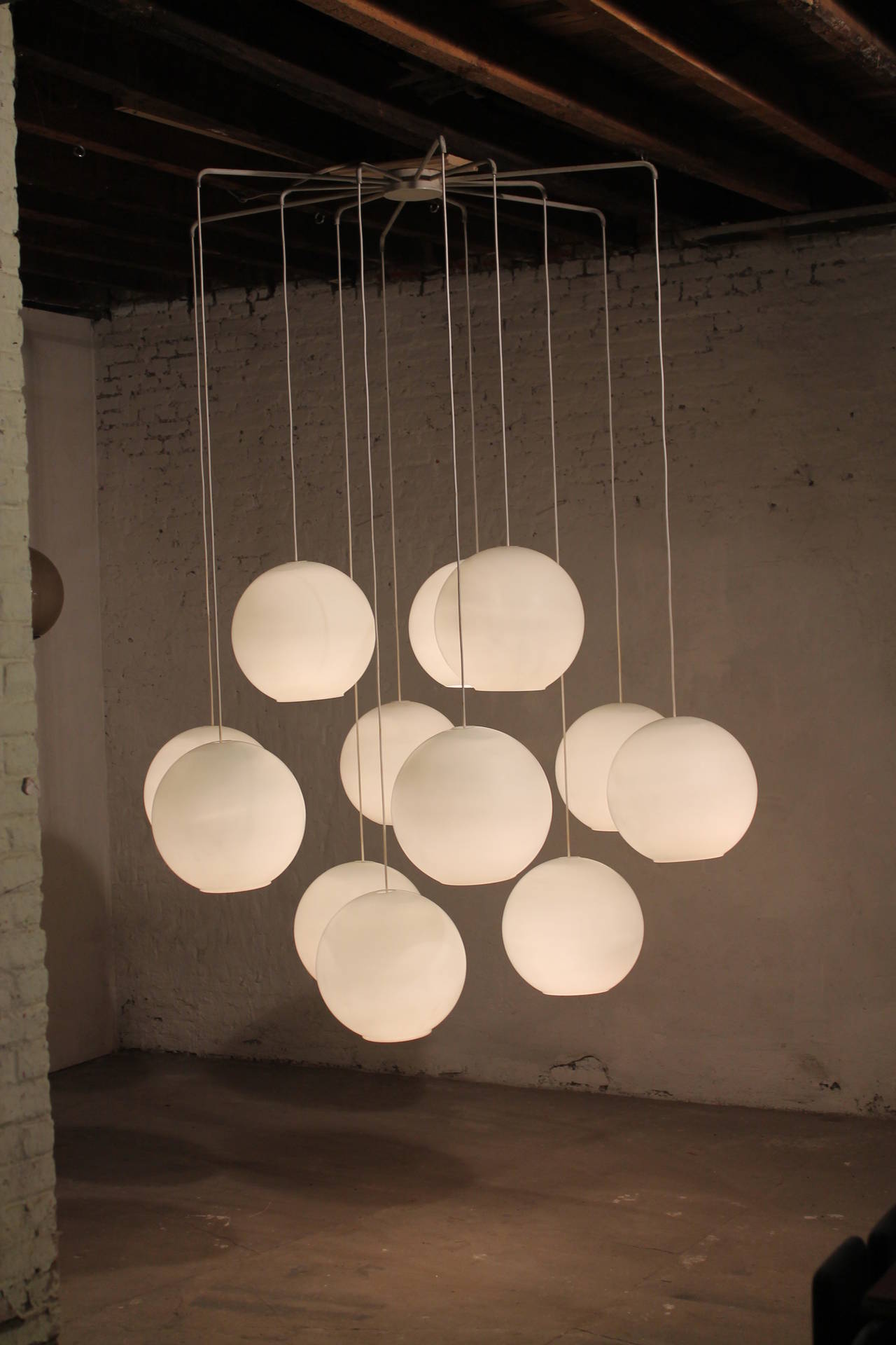 Chandelier Made by Philips 1950 Holland