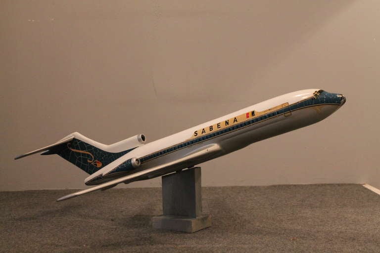 Boeing 727 Sabena Airlines Aircraft 1970s 2
