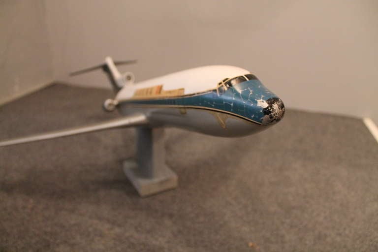 Plastic Boeing 727 Sabena Airlines Aircraft 1970s