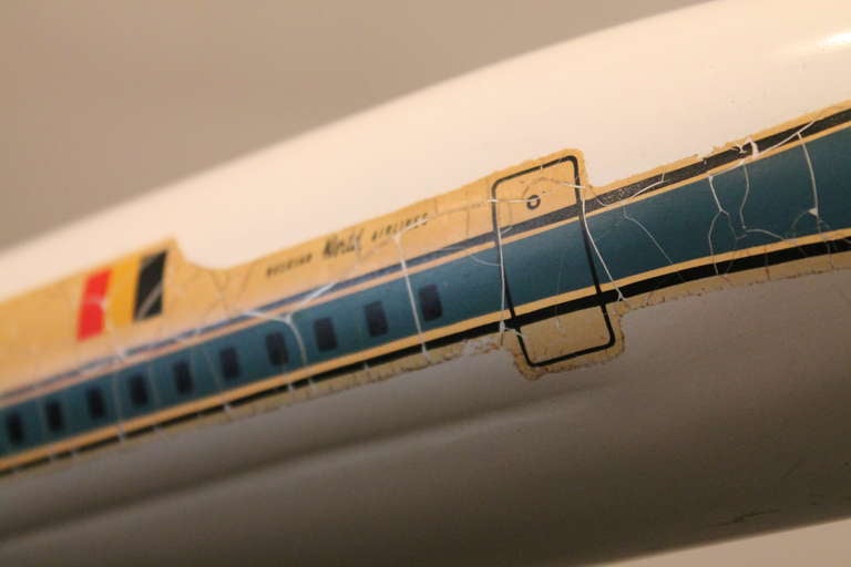 Late 20th Century Boeing 727 Sabena Airlines Aircraft 1970s