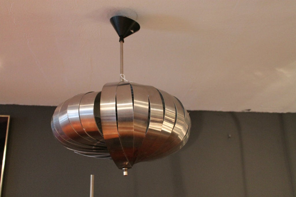 French Ceiling Lamp by Henri Mathieu, France