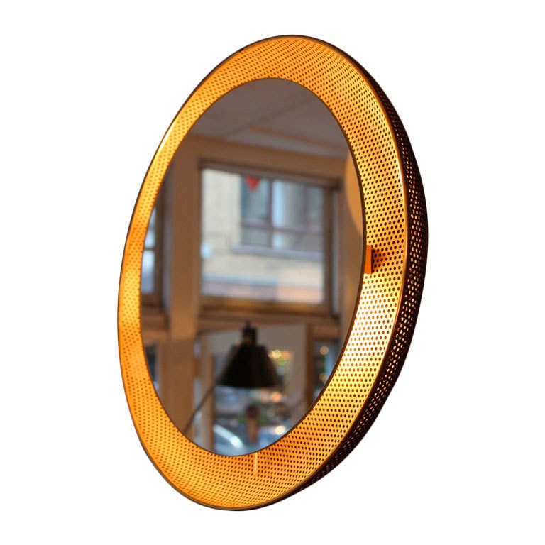 Lighted mirror by Artimeta Holland 1960s 1