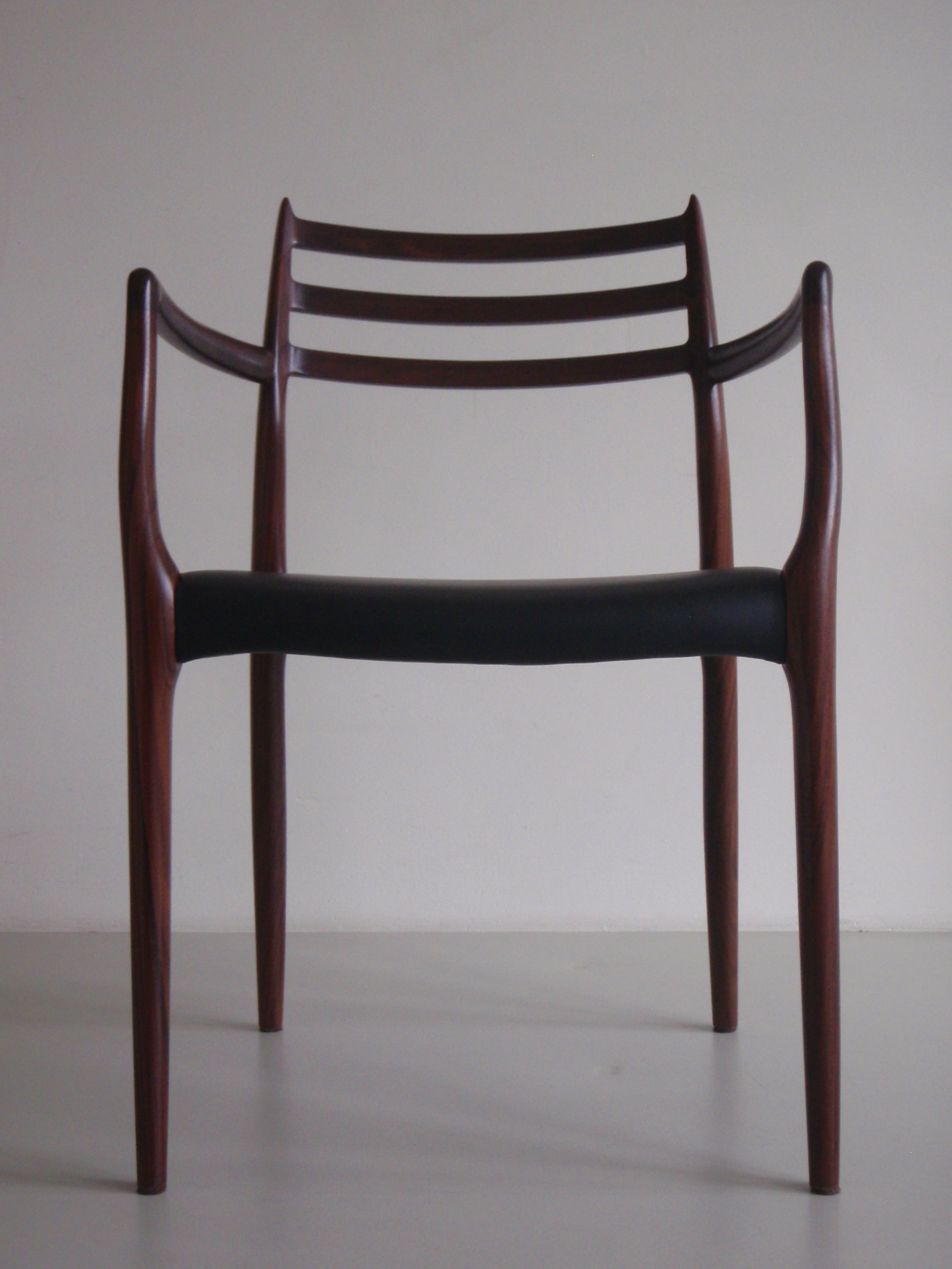 Rosewood Arm Chair by Niels Moller