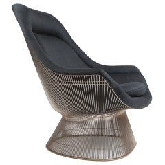 Sculptural High back lounge chair by Warren Platner for Knoll