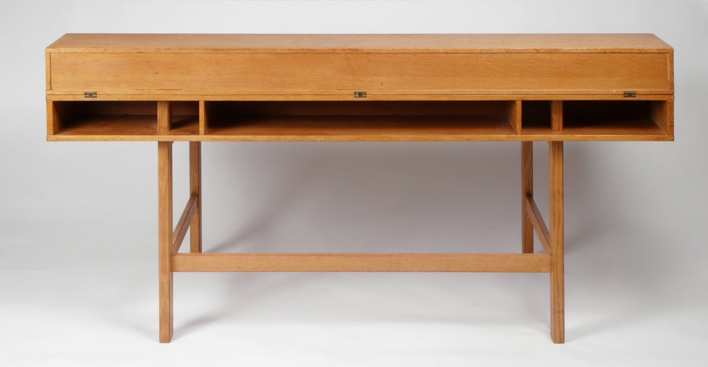 20th Century Iconic flip top desk by Peter Løvig Nielsen for Løvig