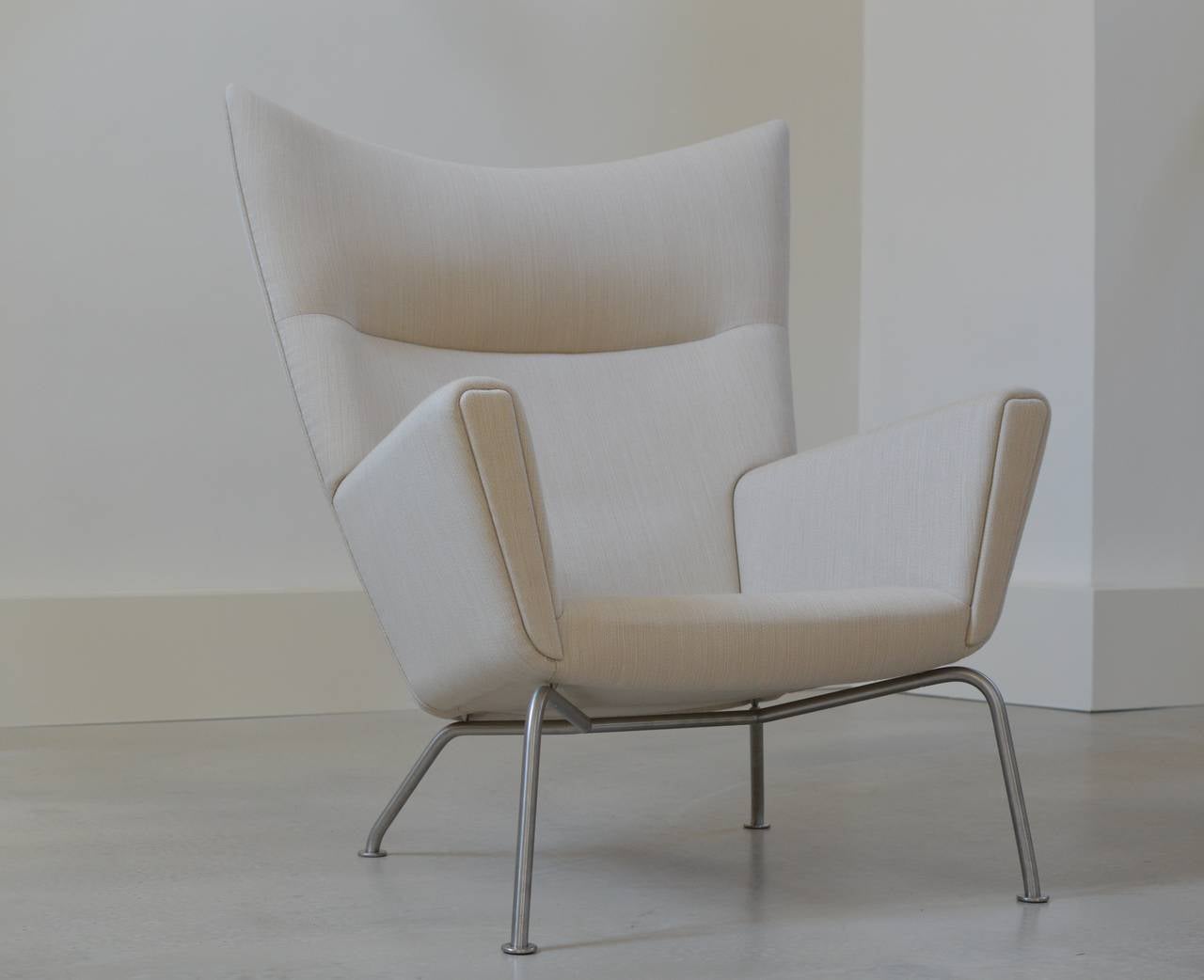 Danish Hans Wegner Wing Chair by Carl Hansen