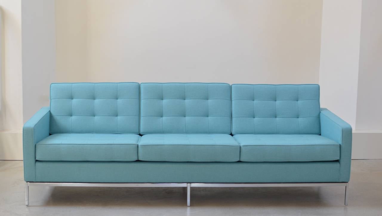 Three-Seat Lounge Sofa by Florence Knoll for Knoll 4
