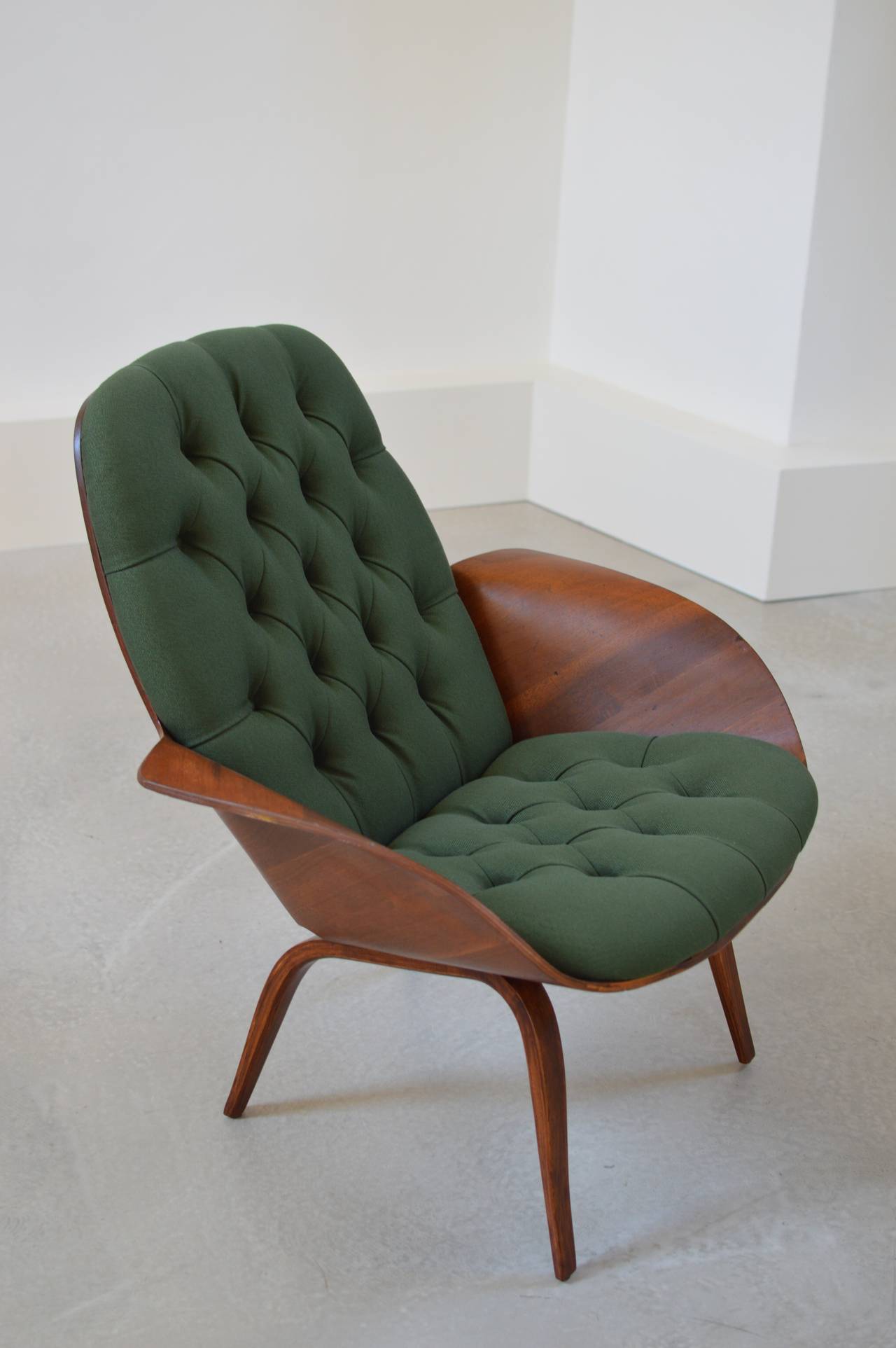 American Plycraft Bentwood Lounge Chair by George Mulhauser