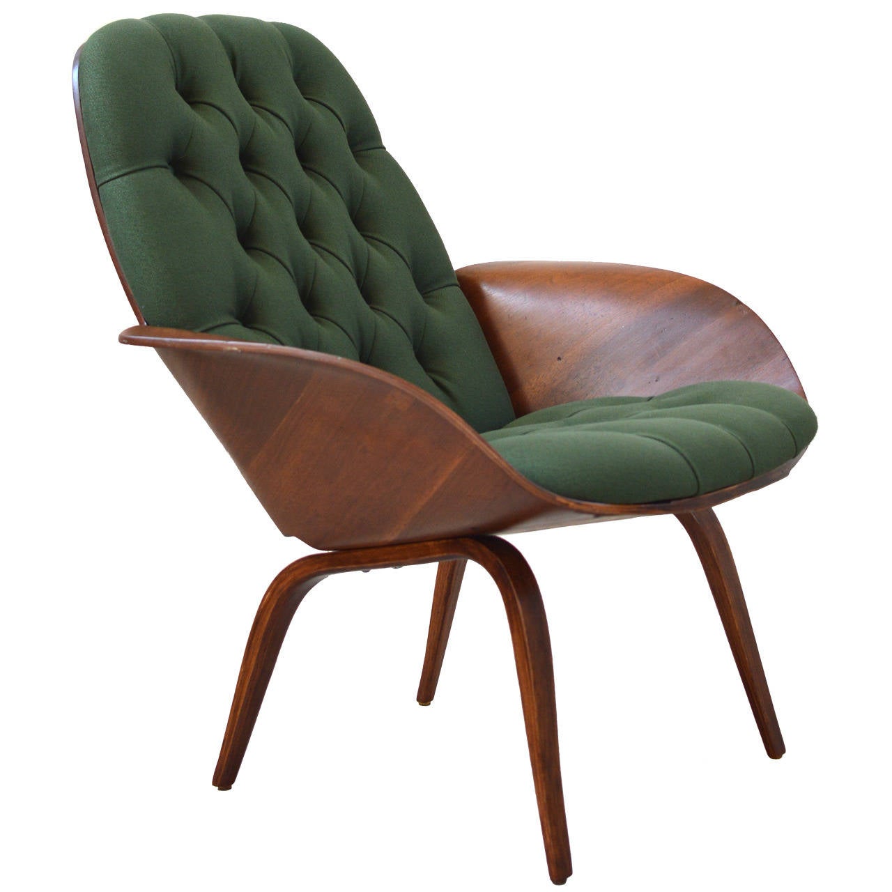 Plycraft Bentwood Lounge Chair by Mulhauser at 1stDibs