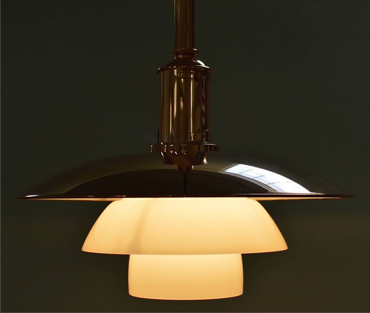Scandinavian Modern Limited Edition PH 3 ½ - 3 Copper Pendant by Poul Henningsen