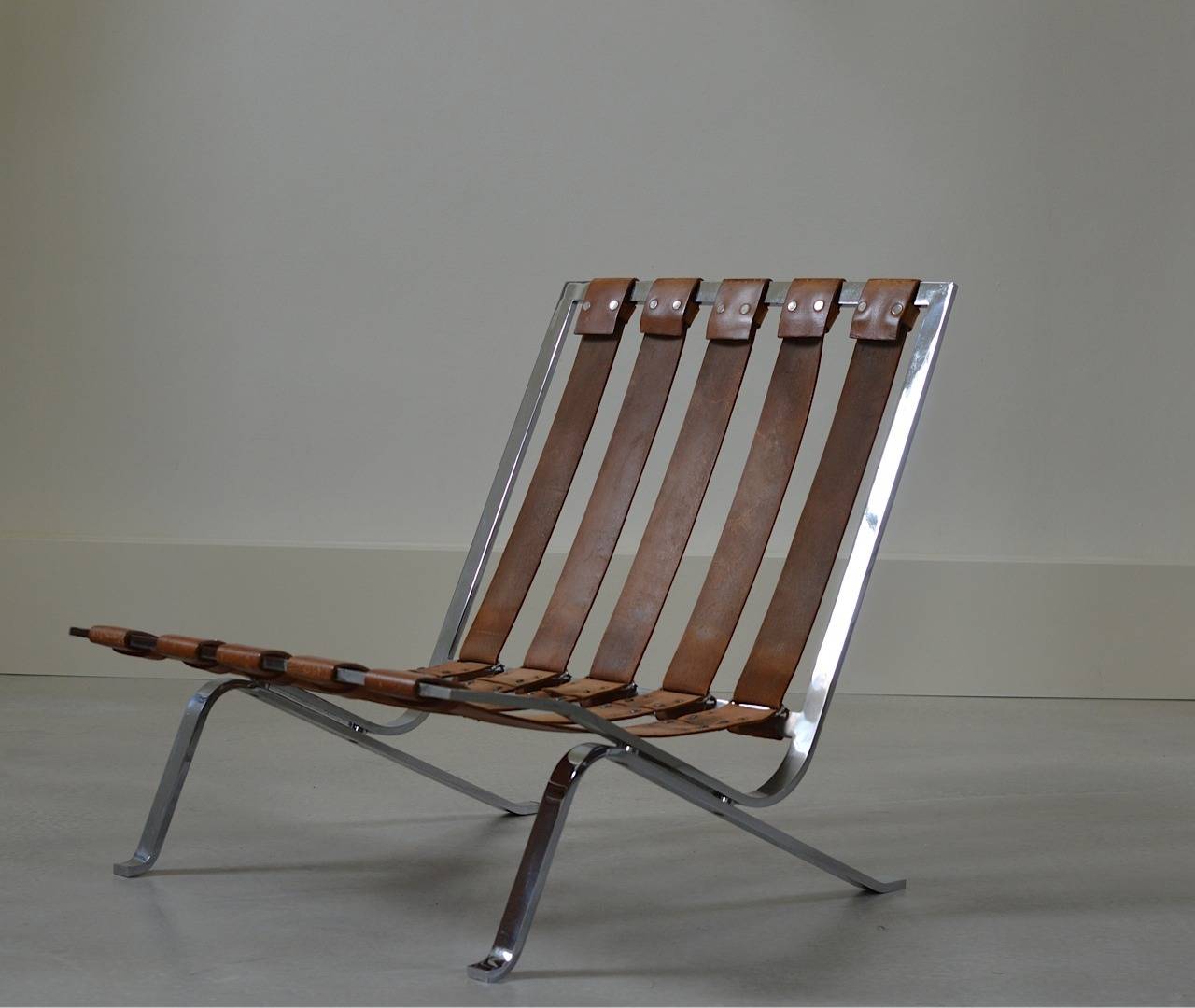 Rare RH301 Lounge Chair by Architect Robert Haussmann In Good Condition In Utrecht, NL