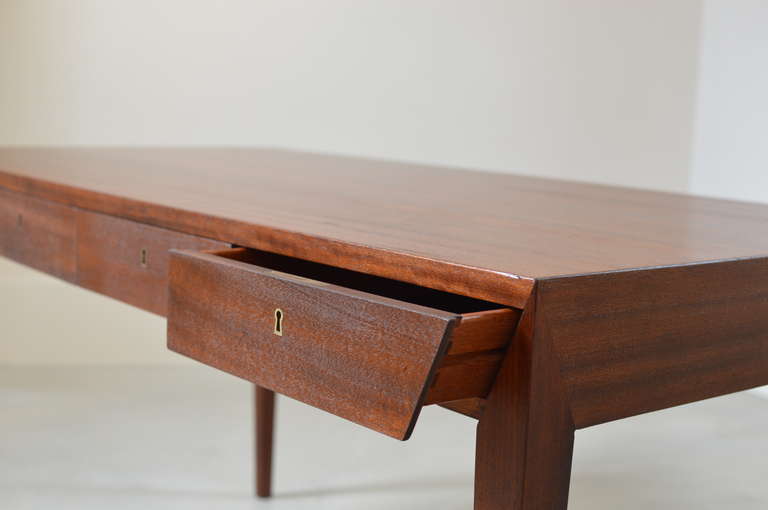 Mid-20th Century Refined desk by Severin Hansen Jr. for Haslev Denmark
