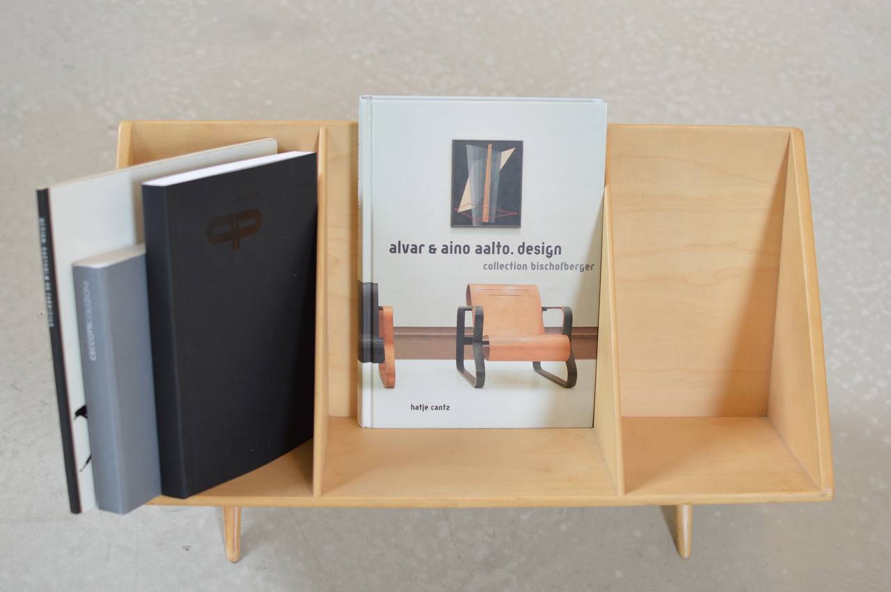 Mid-20th Century Bruno Mathsson 'Book Crib' Bookshelf by Karl Mathsson, Dated 1963