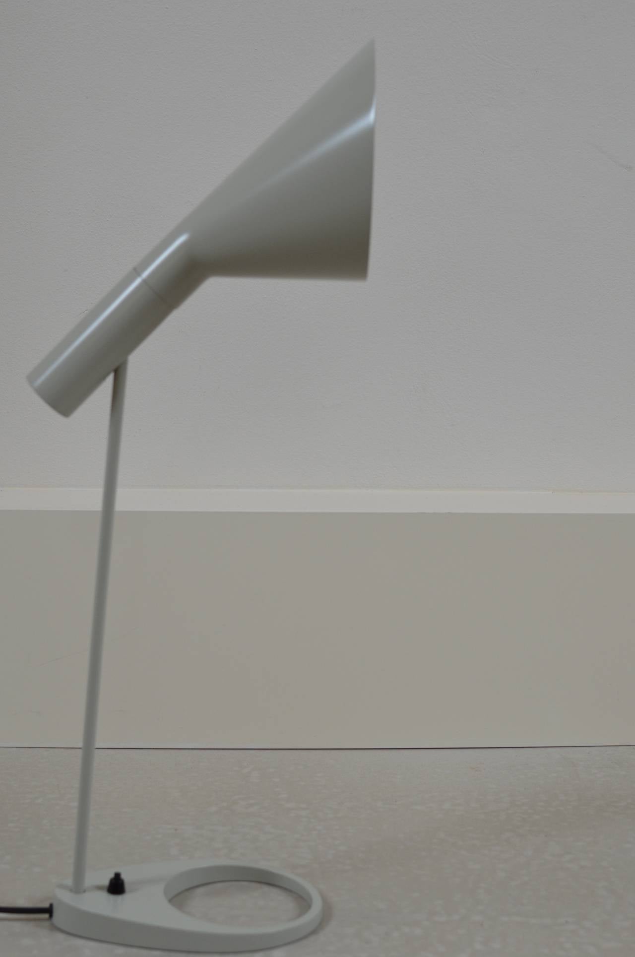 Danish Arne Jacobsen 'Visor' Table Lamp by Louis Poulsen