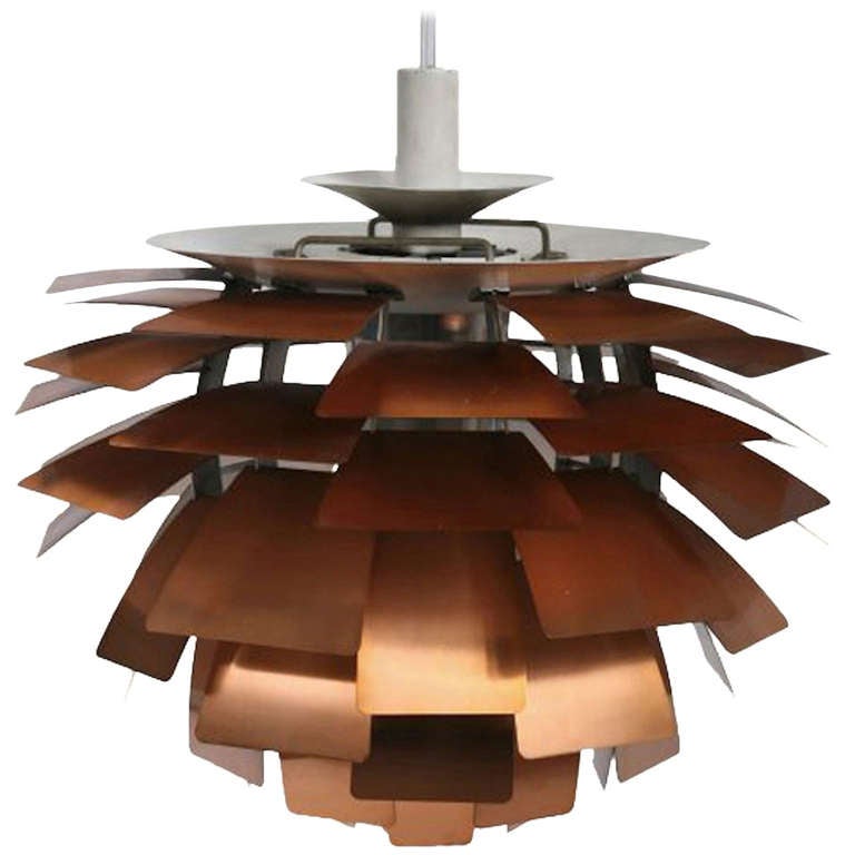 Artichoke Lamp Ikea Car Essay First Edition Copper Poul Henningsen Artichoke Lamp At 1stdibs
