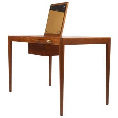 Lady's desk with 'hidden' vanity by Severin Hansen Jr.