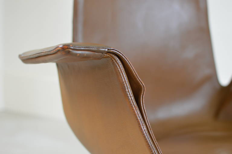 Danish Bird Chair by Preben Fabricius and Jorgen Kastholm for Alfred Kill