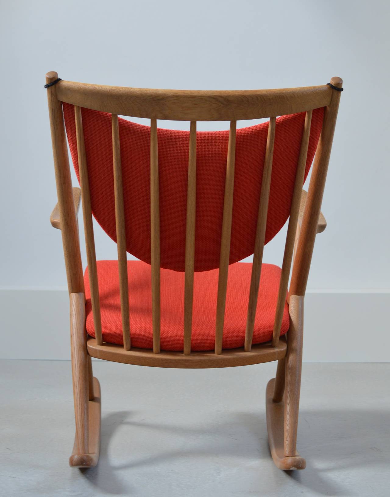 Mid-20th Century Danish Rocking Chair by Frank Reenskaug for Bramin