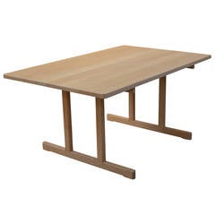 Danish Oak Shaker Table by Borge Mogensen for Fredericia