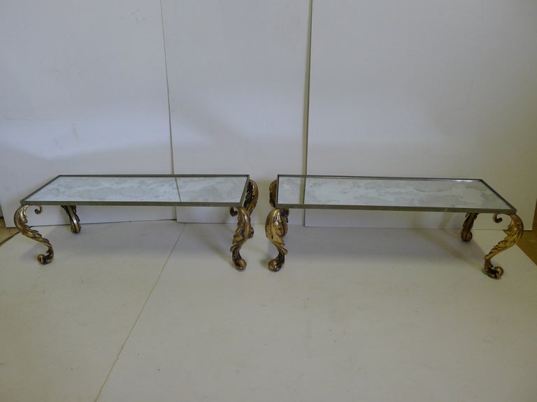 A Pair Of Rectangular Low Tables Circa 1940