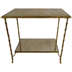 Two Tier Maison Bagues Coffee Table in Bronze