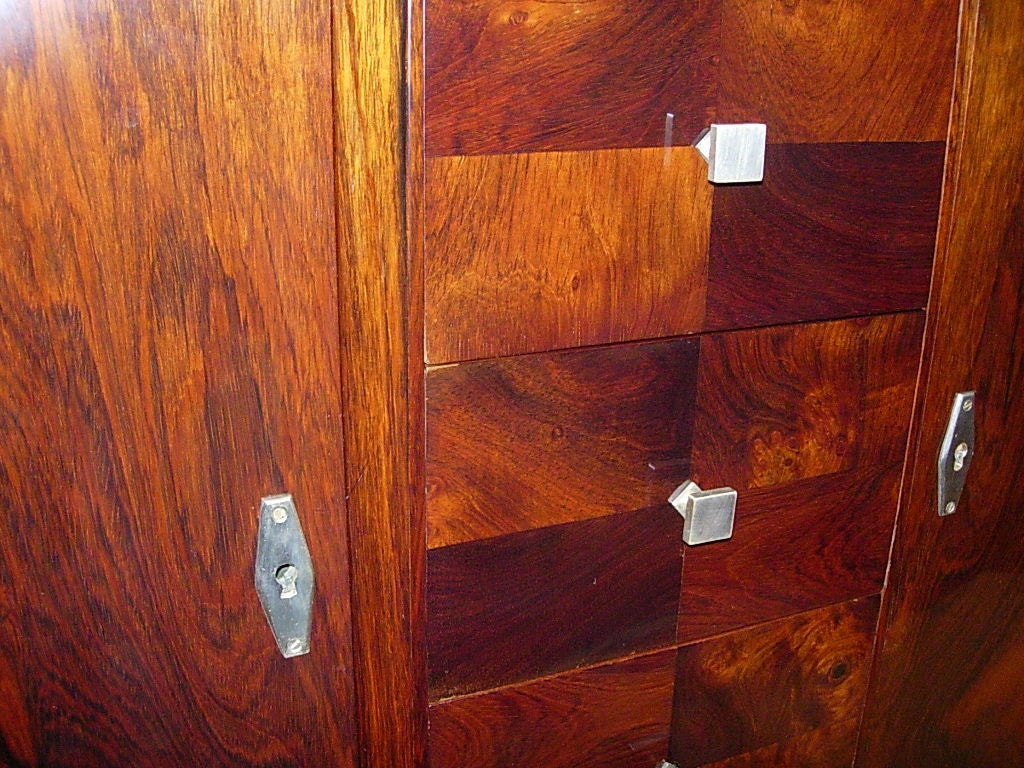 Palissandre Art Deco armoire