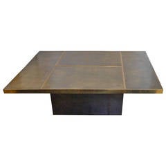 Rectangular Cocktail Table in te Style of Jansen