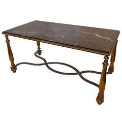a neo-classical coffee table attributed to Jansen.