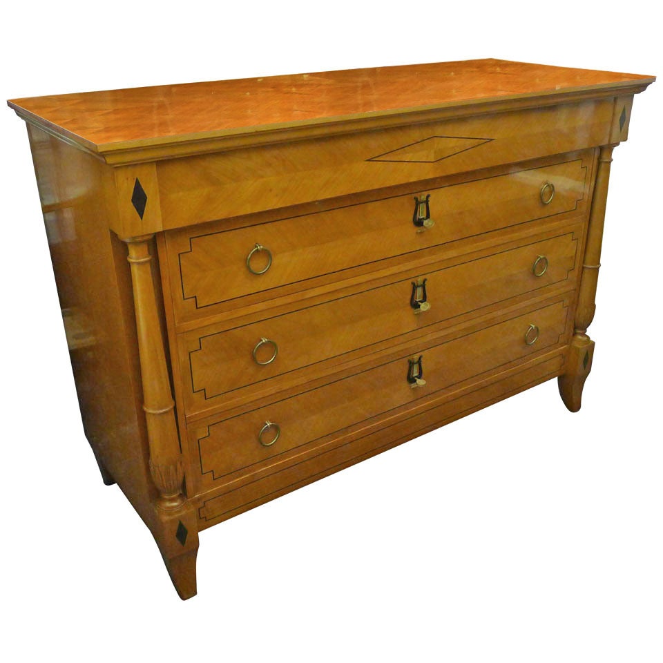 A Fine Neo-classical Chest Of Drawers