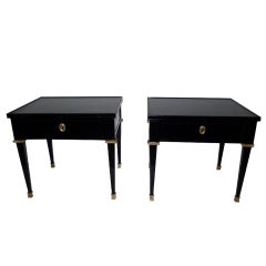 A Fine Pair Of Neo Classical Jansen Side Tables