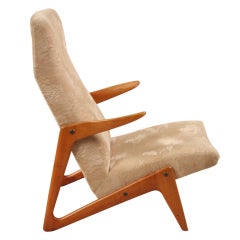 Alfred Hendrickx wood chair Belgium