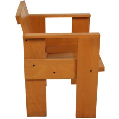 Dutch Design Gerrit Rietveld Crate Chair Cassina