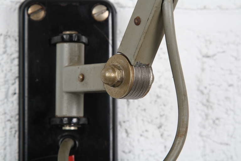 Mid-20th Century Rietveld Panama Lamp Gispen Dutch Design