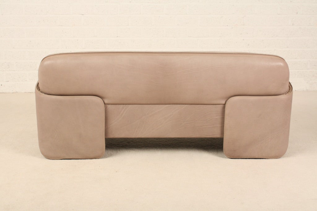 Chair and a sofa of Gerd Lange for De Sede Swiss.
