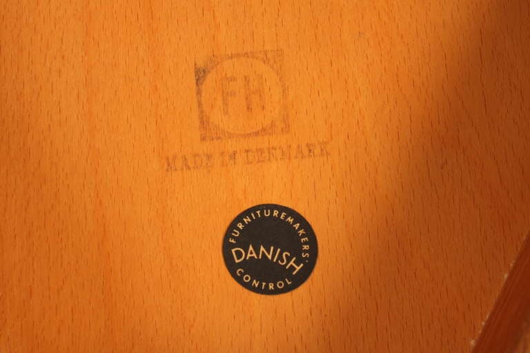 Danish Hans Wegner Three Legged Dining Set 3
