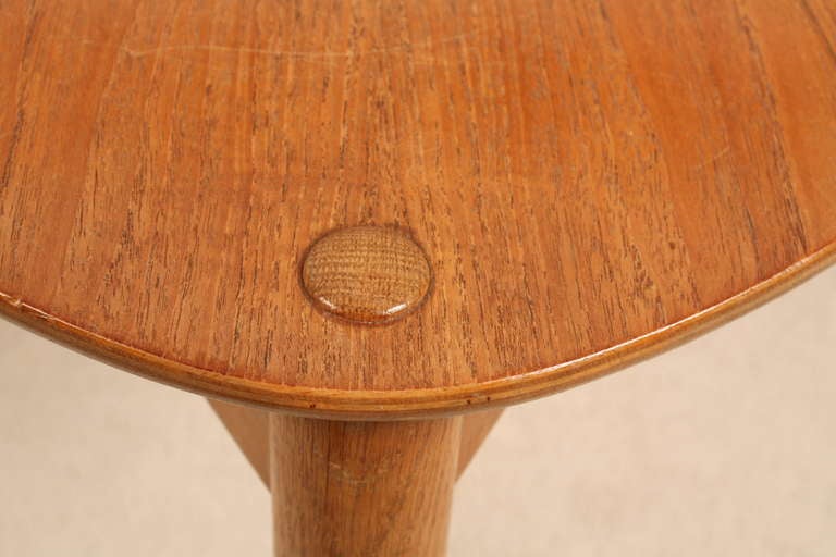 Danish Hans Wegner Three Legged Dining Set 2