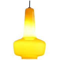 Kreta Danish glaslamp Fog and Morup yellow