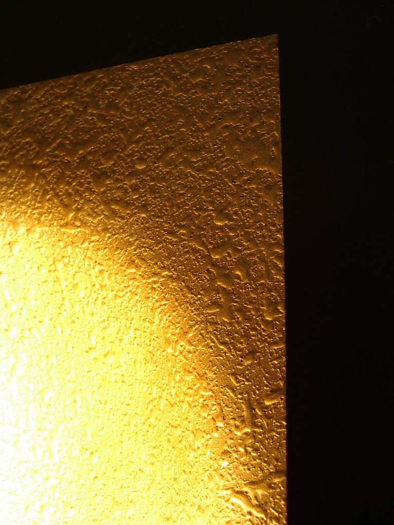 Mid-20th Century RAAK Amsterdam Bertrand Balas Gold Lamps