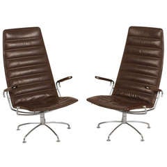 Lounge Chairs Jens Ammunsen Fritz Hansen