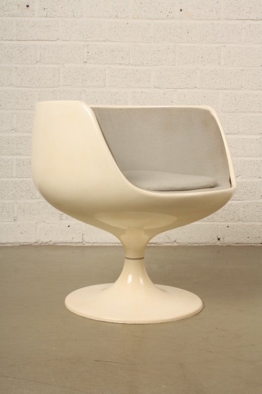 Finnish Two cognac chairs of Eero Aarnio first production