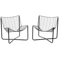 Vintage wire chairs Niels Gammeldaard Sweden