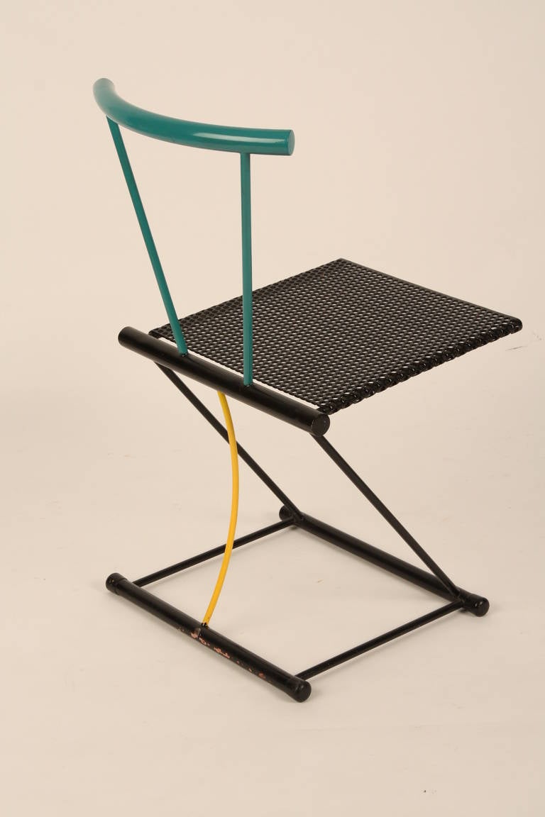 Set of Two Memphis Chairs For Sale at 1stdibs