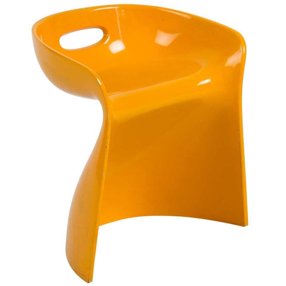 Winifred Staeb Orange Sculpture Chair