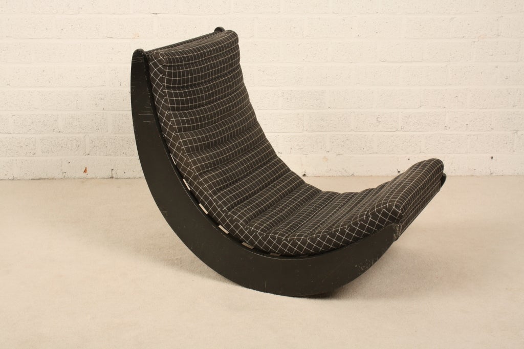 Verner Panton Relaxer In Originalzustand 1979 Rosenthal (Stoff)
