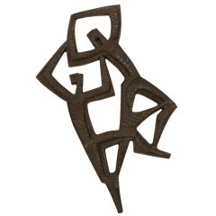Ceramic Sculpture Of Dutch Joop Puntman(1936)