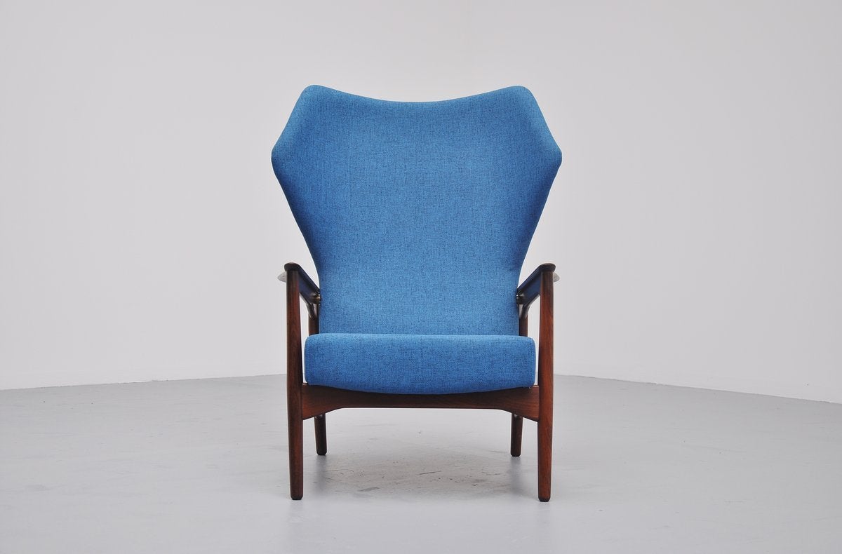 Ib Kofod-Larsen Carlo Reclining Chair for Carlo Gahrn, Denmark, 1954
