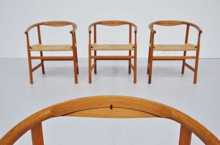 Mid-20th Century 4x Hans J Wegner PP203 Chairs From 1st Production 1969