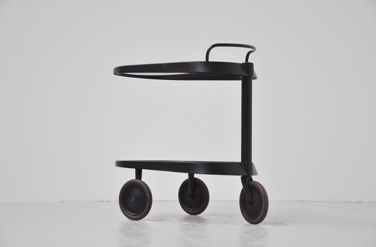 Enzo Mari Tea Cart For Alessi, Italy 1989