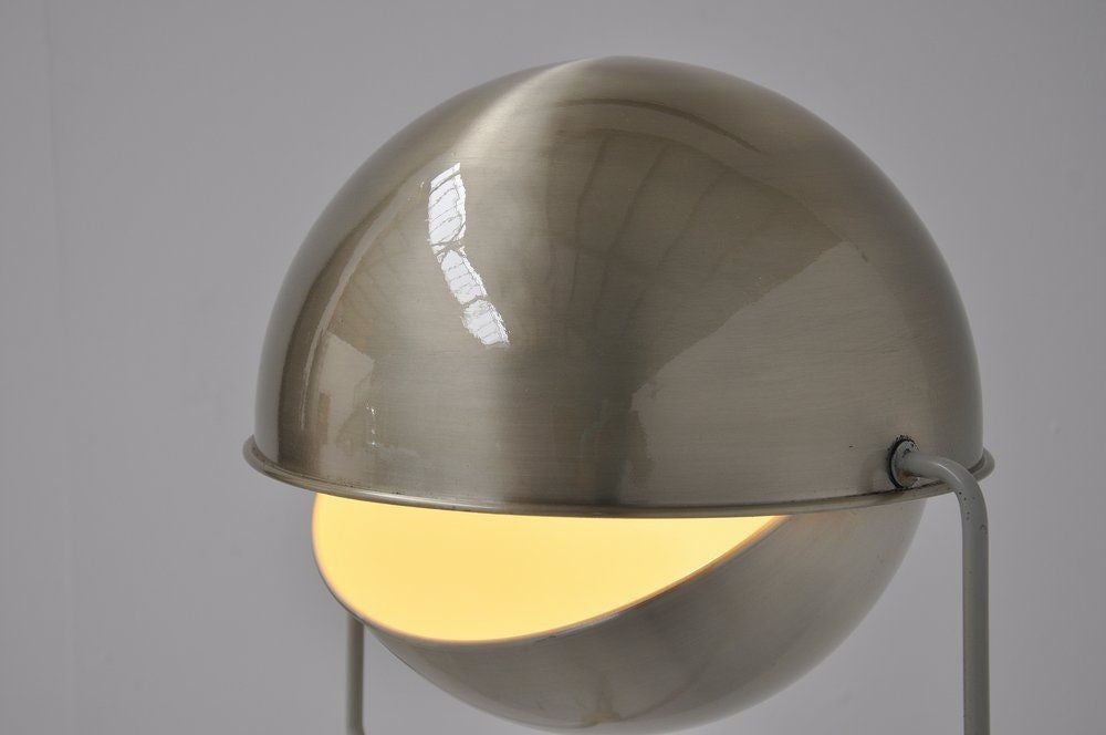 Dutch Raak eclipse floor lamp EJ Elles made of aluminum and metal 1964